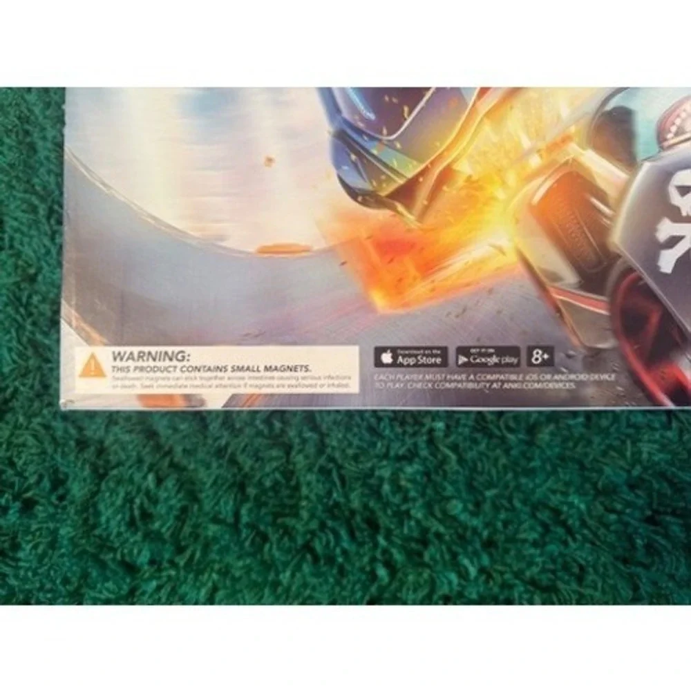 Anki Overdrive Starter Kit Kids OS Black Good Robotic Racing Set 4 Cars